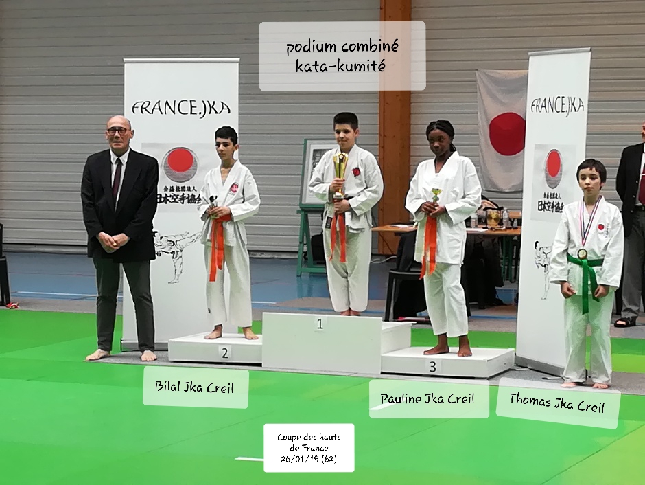 Coupe des Hauts de France, combiné kata et kumité le 02/02/2019, Campagne les Hesdins (62)