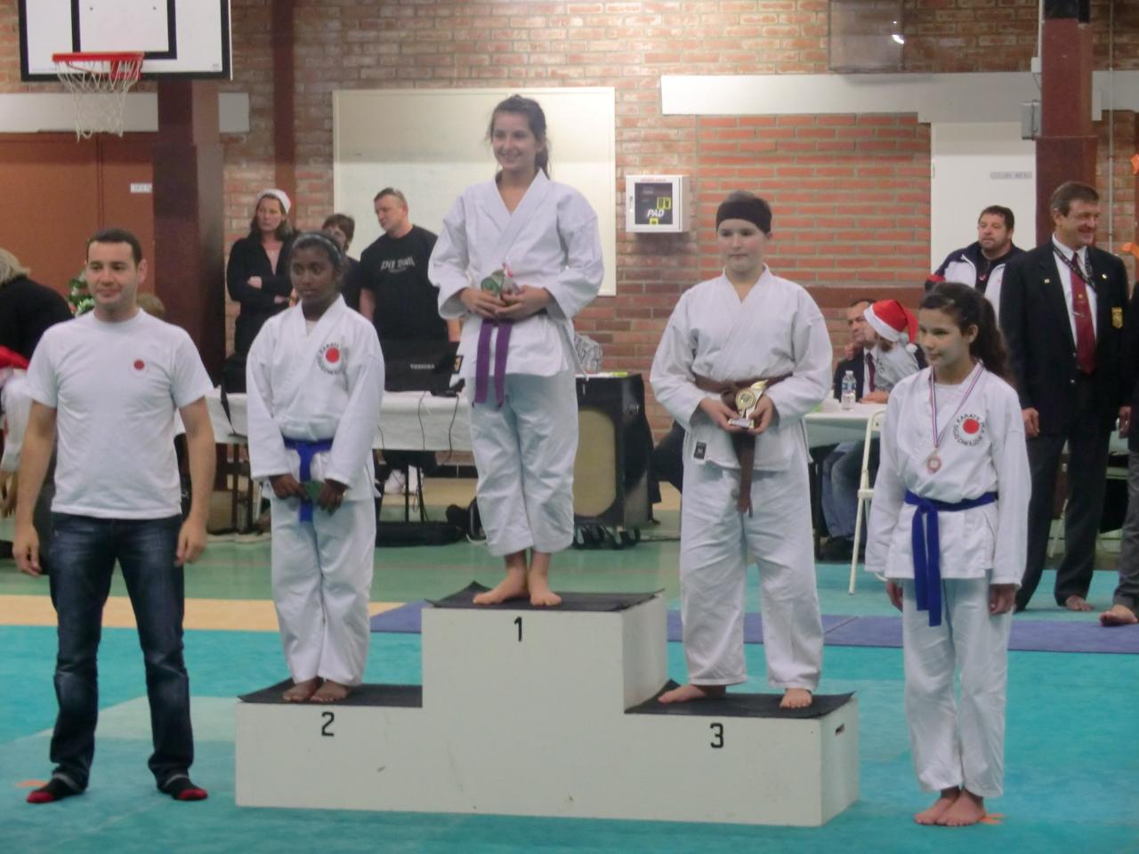 podium coupe de NOEL 19- 11- 2011, 